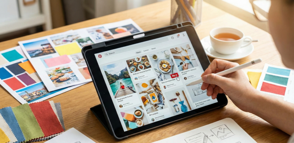 Pinterest Dashboard übersicht