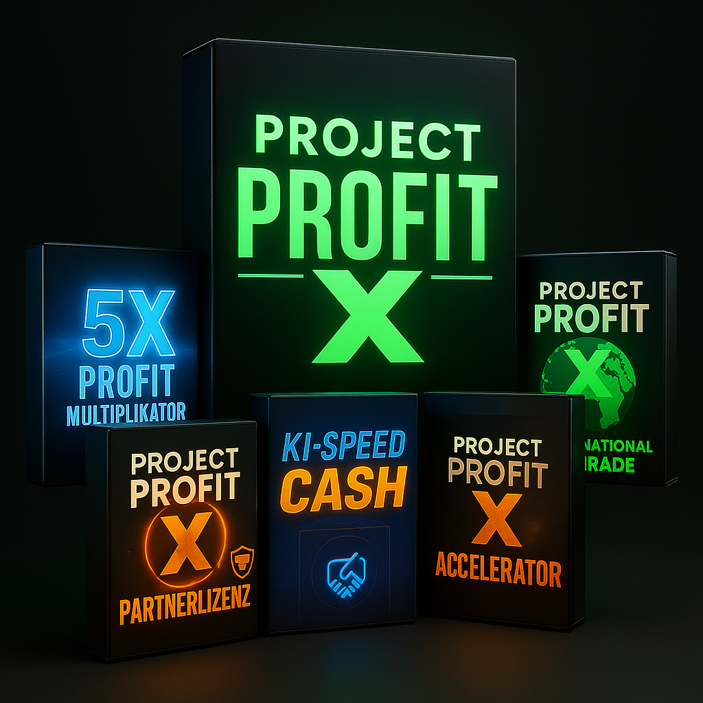 Mockup Project Profit X
