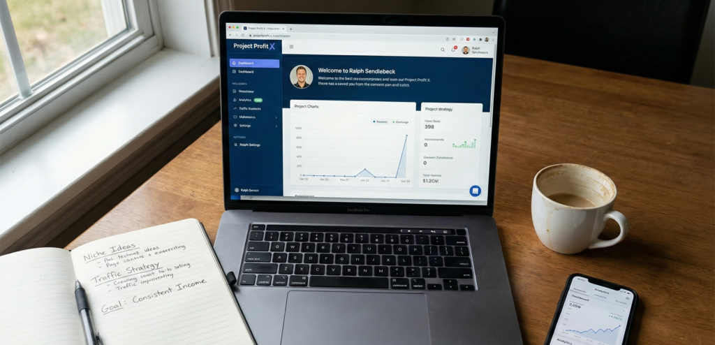 Dashboard von Project Profit X