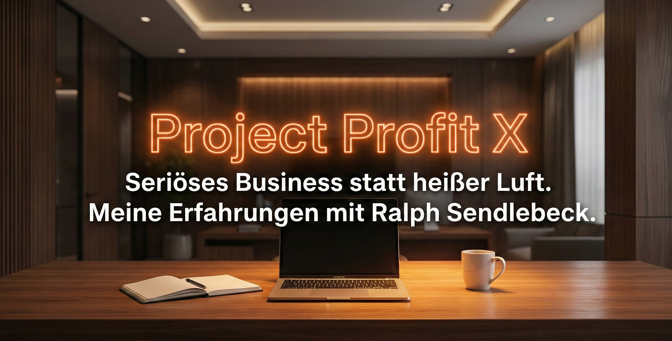 Project Profit X Titelbild