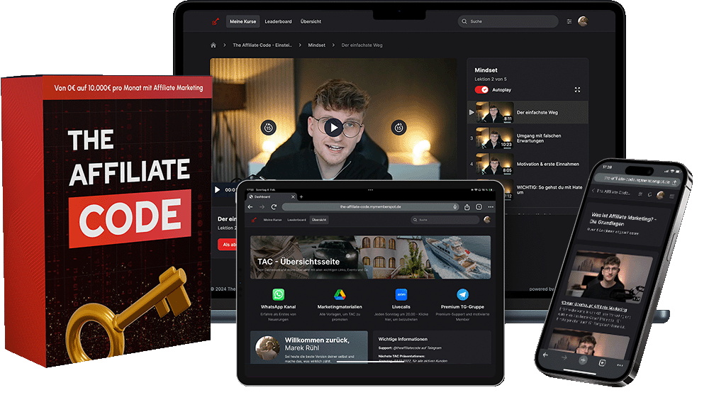 Mockup The Affiliate Code