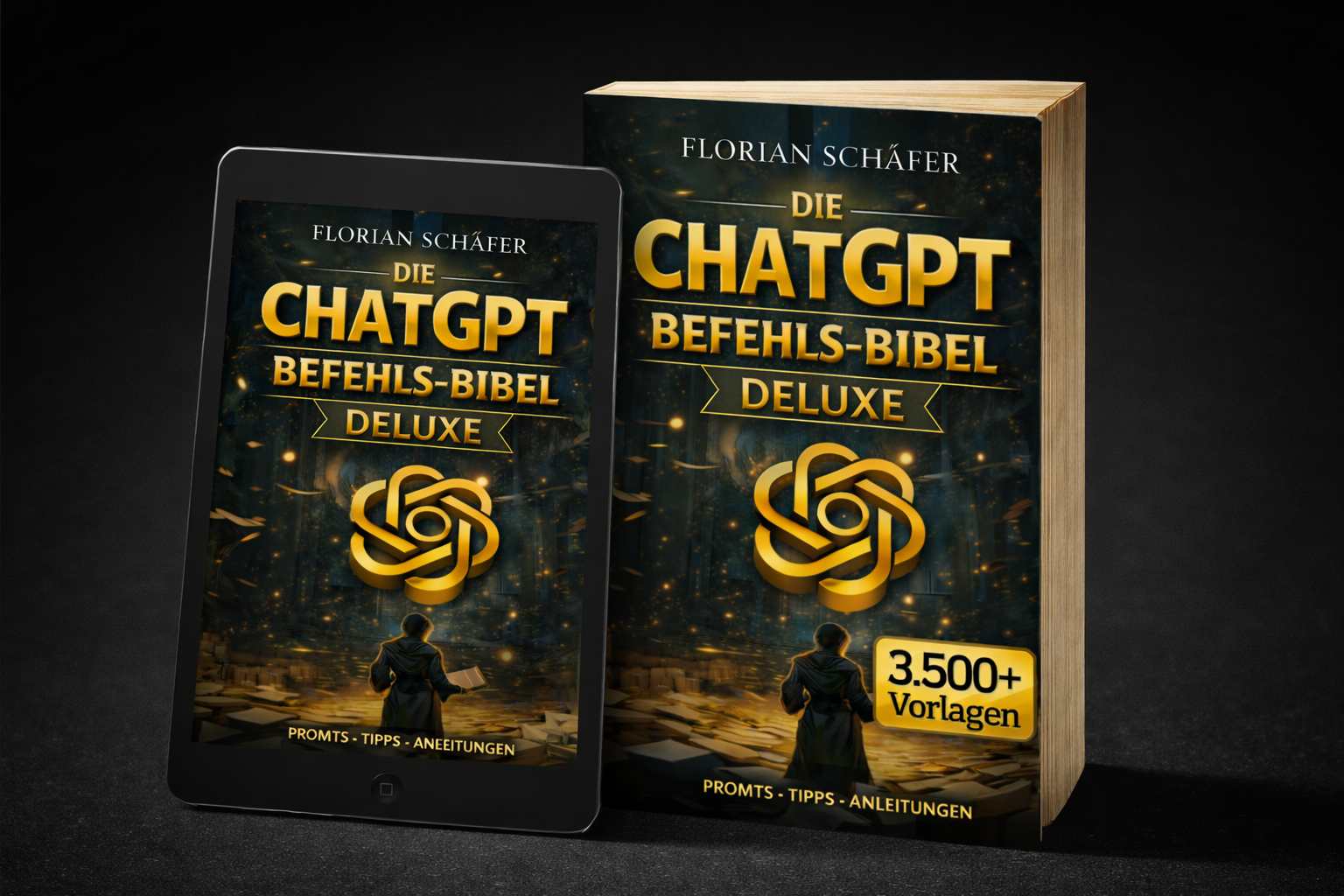 Mockup der ChatGPT Befehls-Bibel