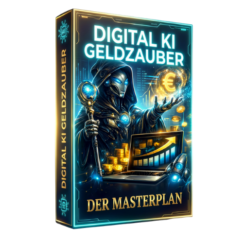 Mockup Digital KI Geldzauber - Masterplan