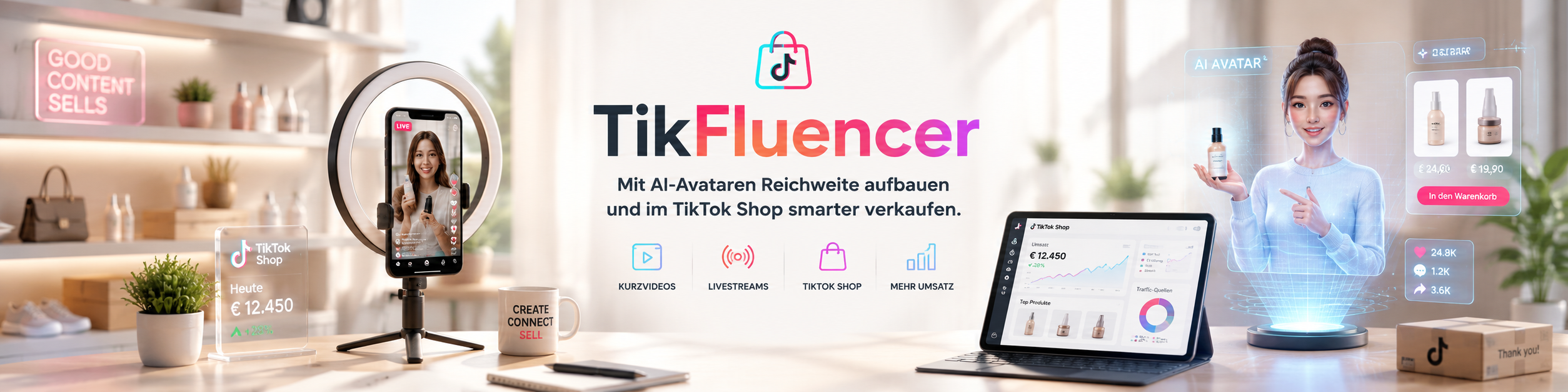 Titelbild: TikFluencer